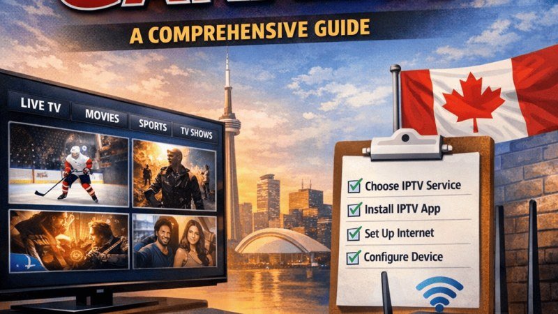 IPTV Canada Sans VPN : Serveur Intégré