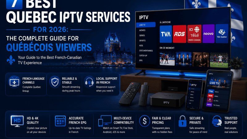 Top IPTV Québec 2026 : Test Gratuit & Avis